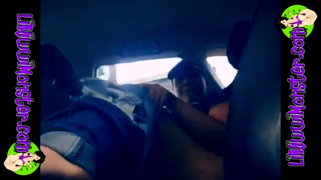 Secretly BATING in the back of an UBER!!!