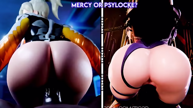 Overwatch vs Marvel BBC battle PMV