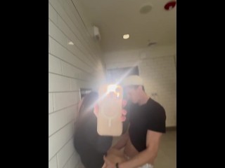 Strangers meet and FUCK at the store