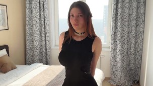 He Big Perfect Booty in Tight Leggings Rubbing on My Cock till Cum Over