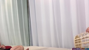 Stepson sneaks into stepmoms bedroom, RISKY CREAMPIE omg