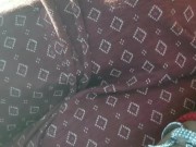 Car orgasm in public mmmmmm