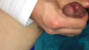 Brunette with a big ass riding a dick
