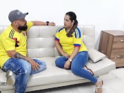 Me follo a la perra de mi hermanastra - Cum en las nalgas - Parte i - Porno en Español