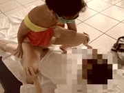 My milf stepsister likes to fuck at a friend's house