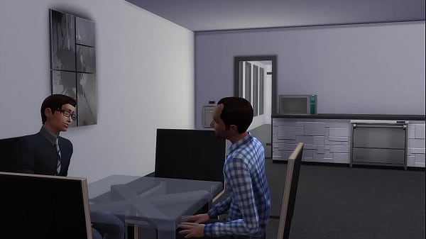 Esposa infiel comienza su nuevo trabajo (Sims 4)