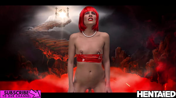 Real Life Hentai - Hot Redhead fucked by Sexmachine and fully covered in cum