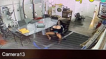 huge monster tits mature lady masturbating
