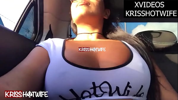 Kriss Hotwife Naughty With Sheer Top With Huge Breasts No Uber