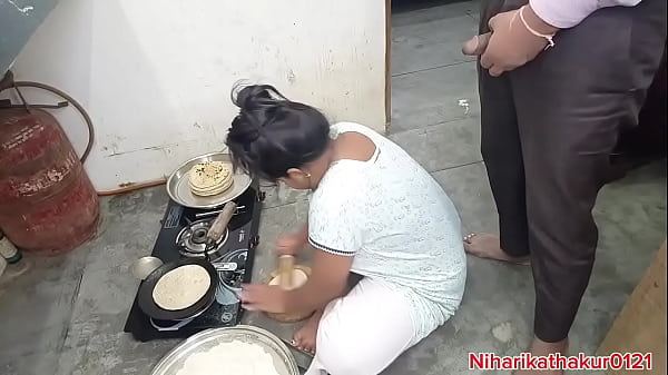step-son fucked big boobs mom first time in kitchen