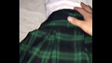 Me FOLLO A ESTUDIANTE MEXICANA del CONALEP, La Pongo de PERRITO, No Entramos a Clases por ir a COGER