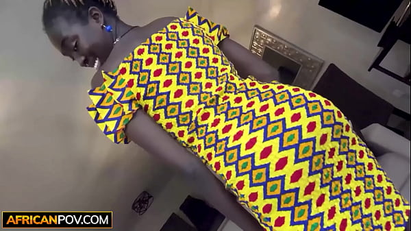 Africana sexy se deja follar el coño en un casting casero