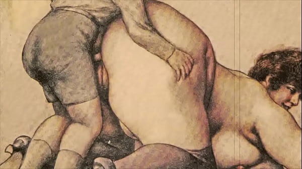 retro erotic art