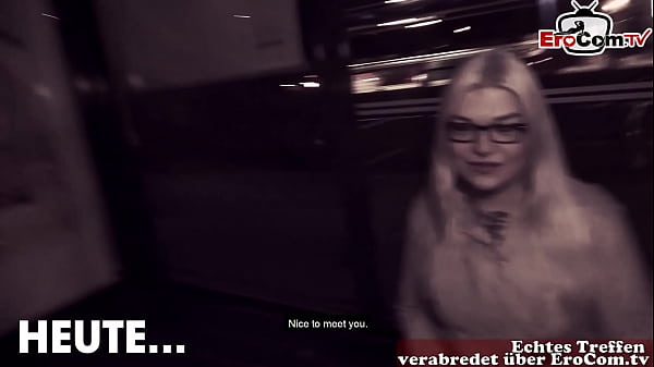 real pickup alemán gordito jóvenes mujer puta en público tren estación