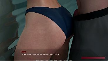 Away From Home i Nora Catches Liam and Sophia Secret Scene Visual Novel Gameplay