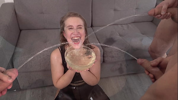 DAP - PISS - DRINKING - DIVE IN PISS - Anastasia Mistress VS e Big Cock (wet)