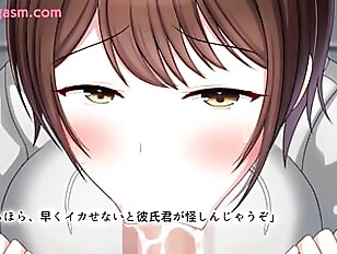 Hentai - Defenseless Boyish Girl Is Cuckold With A Huge Cock The Motion Anime i Raw